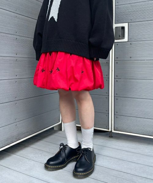 BABY RIBBON BALLOON SKIRT | Candy Stripper（キャンディ 