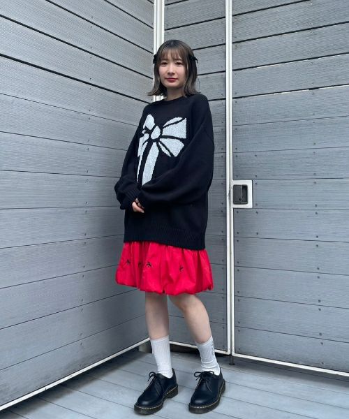 BABY RIBBON BALLOON SKIRT | Candy Stripper（キャンディ 
