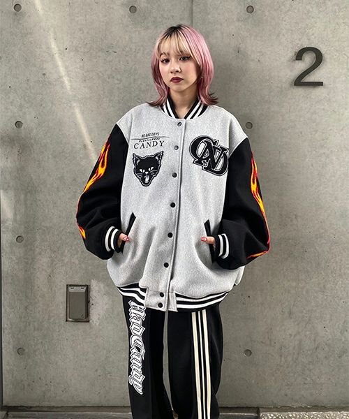 CND STADIUM JUMPER | Candy Stripper（キャンディ ストリッパー 