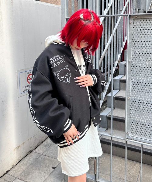 CND STADIUM JUMPER | Candy Stripper（キャンディ ストリッパー