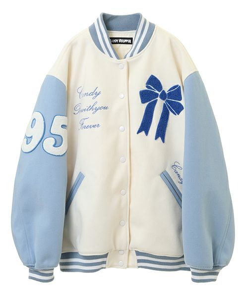 驚きの値段での商品をすべて CANDYS CLUB STADIUM JUMPER | Candy Stripper（キャンディ ジャケット・アウター