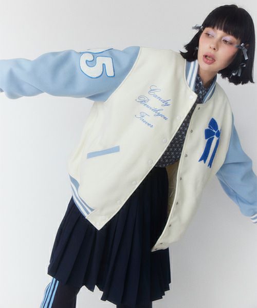CANDYS CLUB STADIUM JUMPER | Candy Stripper（キャンディ