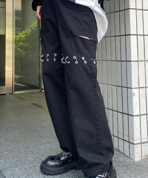 SLASH RING PANTS | Candy Stripper（キャンディ ストリッパー