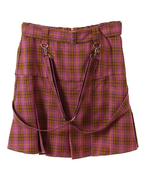SUSPENDER SKIRT PANTS | Candy Stripper(キャンディ SUSPENDER SKIRT PANTS | Candy Stripper(キャンディ