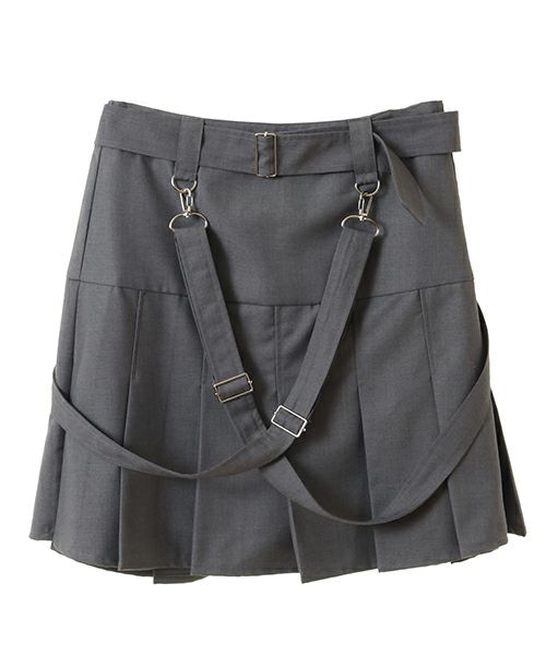 SUSPENDER SKIRT PANTS | Candy Stripper（キャンディ 
