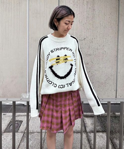 SUSPENDER SKIRT PANTS | Candy Stripper（キャンディ 