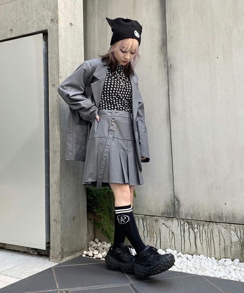 SUSPENDER SKIRT PANTS | Candy Stripper（キャンディ 