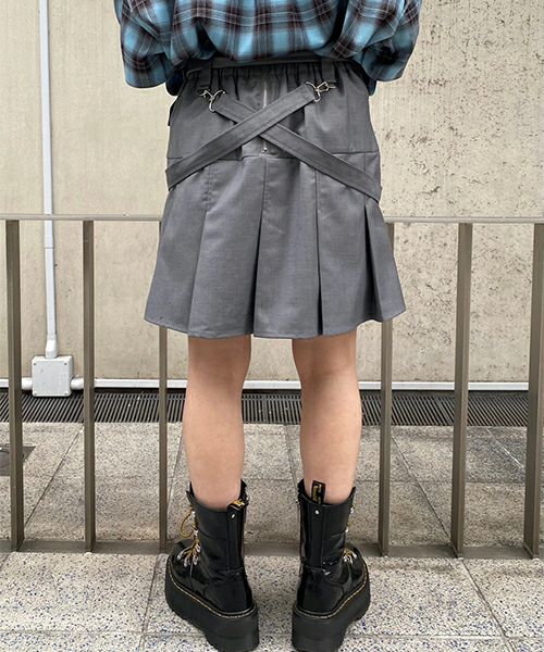 ショップレビュー ランキング SUSPENDER SKIRT PANTS | Candy Stripper（キャンディ スカート