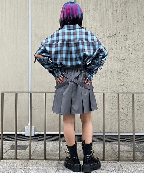 【美品】キャンディストリッパー　サスペンダー付きスカート　パンツ Candy Stripper（キャンディストリッパー）の「SUSPENDER SKIRT