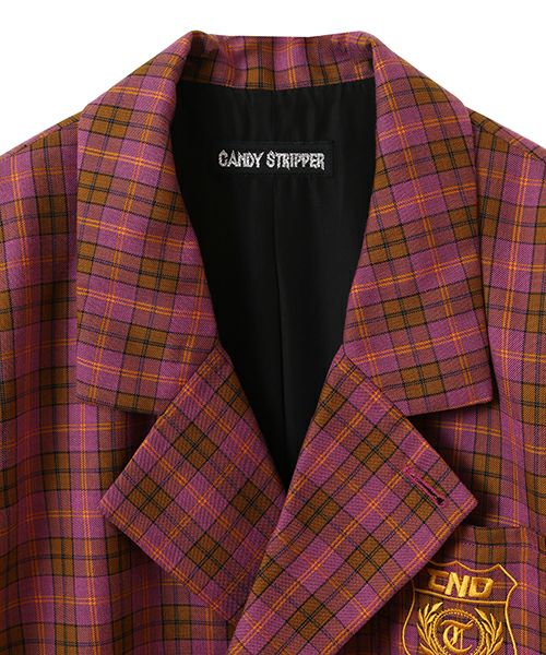CND COLLEGE DOUBLE JACKET | Candy Stripper（キャンディ
