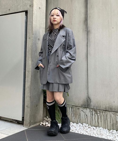 キャンディストリッパー✨CND JUMBLE STRIPE BLOUSON キャンディストリッパー✨CND JUMBLE STRIPE BLOUSON