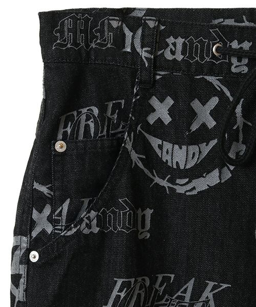 MEDLEY SMILE DENIM PANTS | Candy Stripper（キャンディ