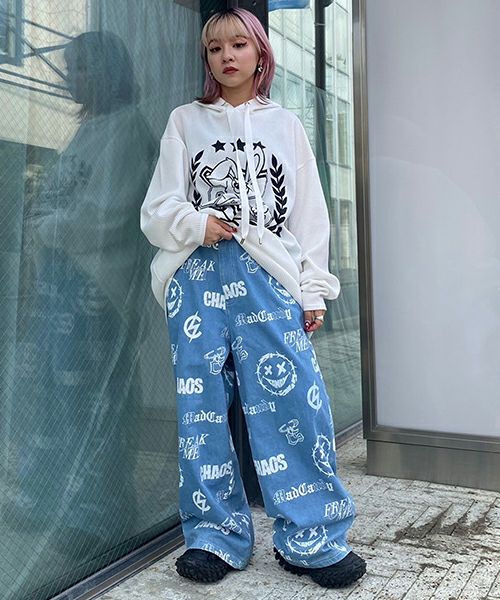 candy stripper スマイル　パンツ MEDLEY SMILE DENIM PANTS | Candy Stripper（キャンディ