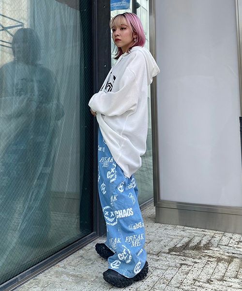 MEDLEY SMILE DENIM PANTS | Candy Stripper（キャンディ