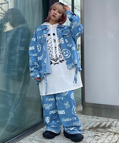 MEDLEY SMILE DENIM PANTS | Candy Stripper（キャンディ