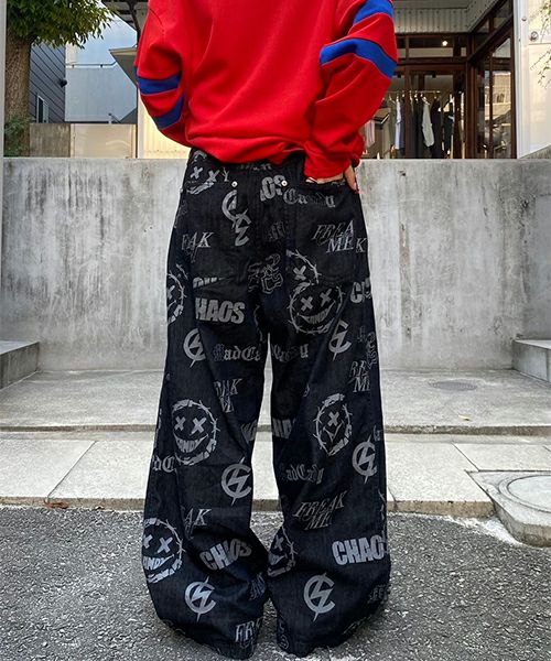 candy stripper スマイル　パンツ MEDLEY SMILE DENIM PANTS | Candy Stripper（キャンディ