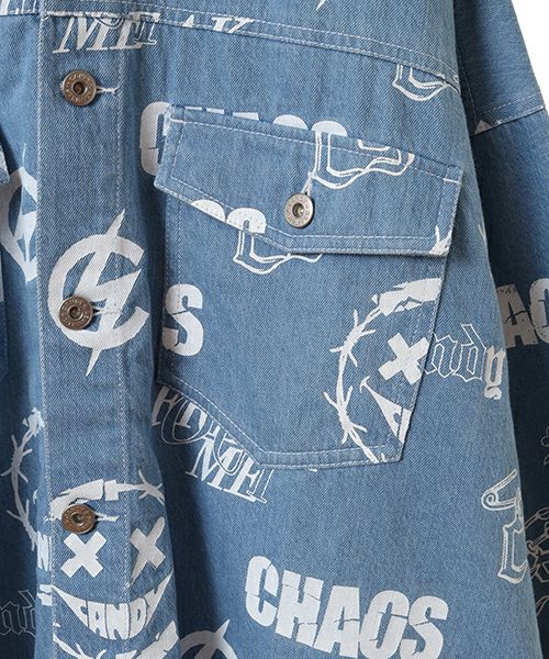 MEDLEY SMILE DENIM JACKET | Candy Stripper（キャンディ
