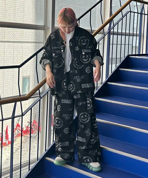 MEDLEY SMILE DENIM PANTS | Candy Stripper（キャンディ