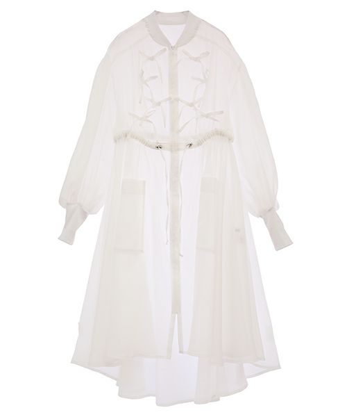 RIBBON SHEER DRESS | Candy Stripper（キャンディ ストリッパー
