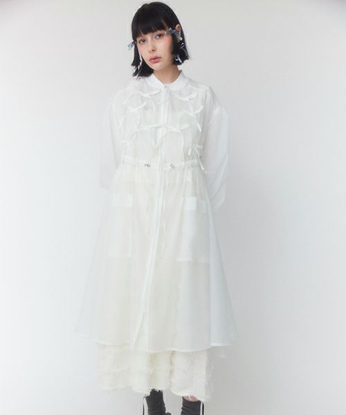 RIBBON SHEER DRESS | Candy Stripper（キャンディ ストリッパー 