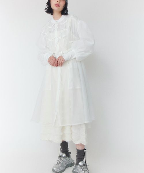 RIBBON SHEER DRESS | Candy Stripper（キャンディ ストリッパー
