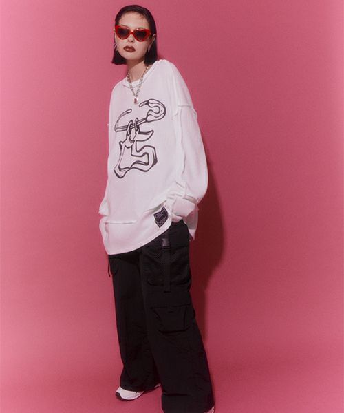 BIG POCKET NYLON PANTS | Candy Stripper（キャンディ