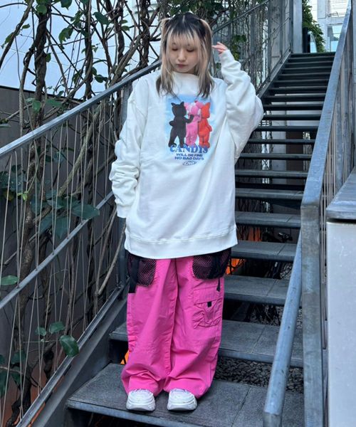BIG POCKET NYLON PANTS | Candy Stripper（キャンディ