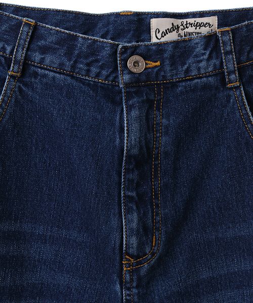 DAMAGE SHORT JEANS | Candy Stripper（キャンディ ストリッパー