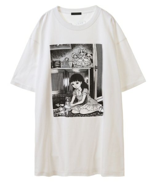 ☆ CANDYSTRIPPER 楳図かずお BAPTISM Tシャツ ☆ 楳図かずお×キャンディストリッパー Tシャツ