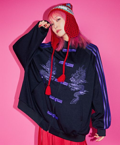LiSA】DRAGON TRACK JACKET | Candy Stripper（キャンディ