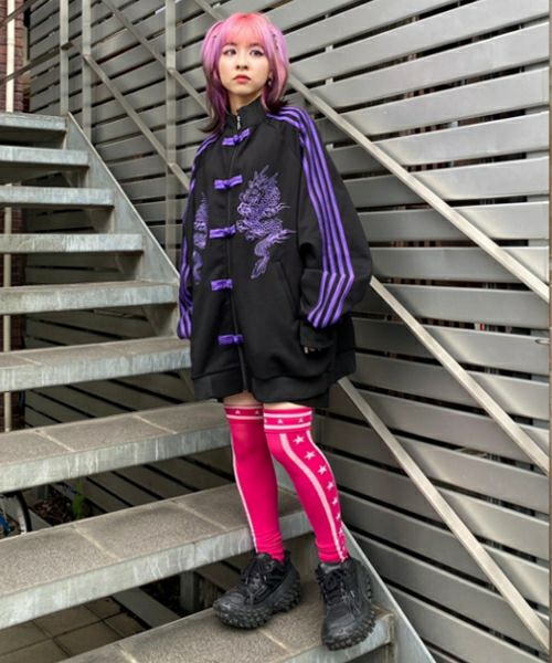 LiSA】DRAGON TRACK JACKET | Candy Stripper(キャンディ LiSA】DRAGON TRACK JACKET | Candy Stripper(キャンディ