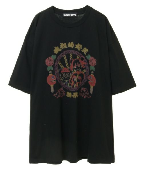 LiSA】LISA＆PEPE NEON SIGN TEE | Candy Stripper（キャンディ