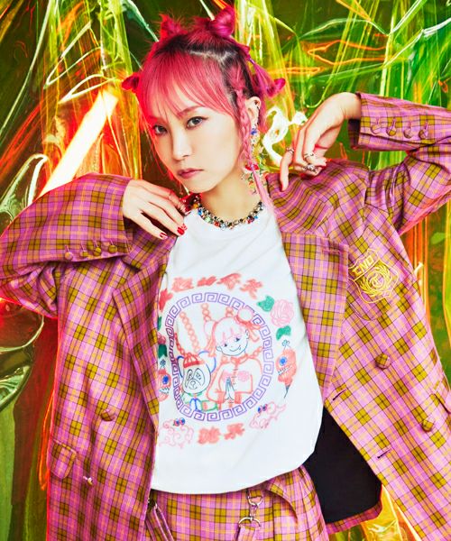 LiSA×Candy Stripper Tシャツ LiSA】MELODY LISA TEE | Candy Stripper（キャンディ