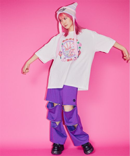 LiSA×CandyStripper LISA＆PEPE NEON SIGN LiSA】LISA＆PEPE NEON SIGN TEE | Candy Stripper（キャンディ