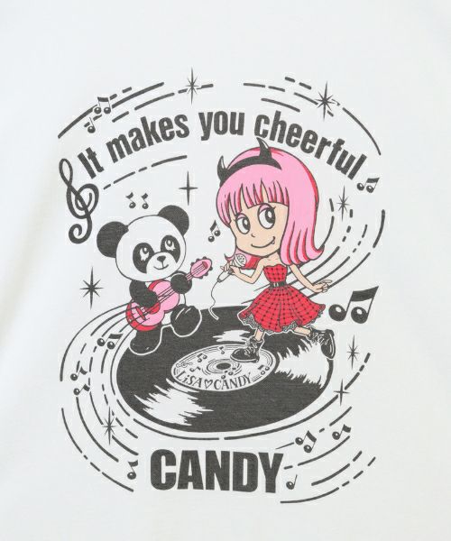 LiSA】MELODY LISA TEE | Candy Stripper（キャンディ