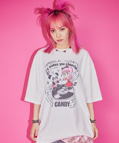LiSA】MELODY LISA TEE | Candy Stripper（キャンディ