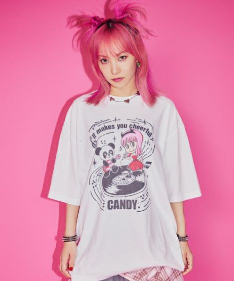 LiSA×CandyStripper】MELODY LISA TEE | Candy Stripper（キャンディ ストリッパー ）｜オフィシャル通販サイトCANDY STORE