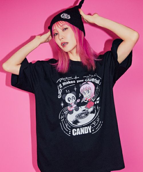 LiSA】MELODY LISA TEE | Candy Stripper（キャンディ