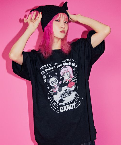 日本全国送料無料商品人気ランキング LiSA】MELODY LISA TEE | Candy Stripper（キャンディ ミュージシャン