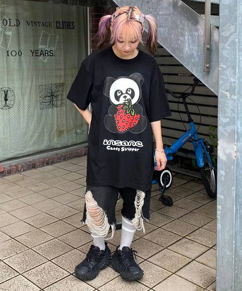 tシャツ JELLY PEPE BIG BIG Tシャツ レディース メンズ PENICILLIN SHOCK BIG TEE - Collaboration by 上條 淳士 - RUDE