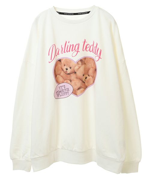 DARLING TEDDY SWEAT | Candy Stripper（キャンディ
