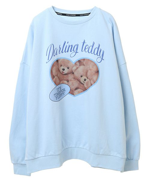 DARLING TEDDY SWEAT | Candy Stripper（キャンディ