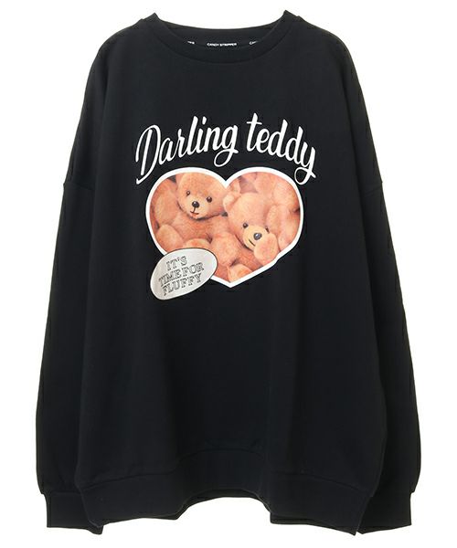 Candy Stripper - スウェットtee DARLING TEDDY SWEAT | Candy Stripper（キャンディ