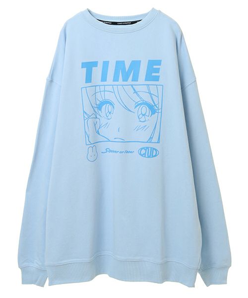 TIME SWEAT ONE-PIECE | Candy Stripper（キャンディ