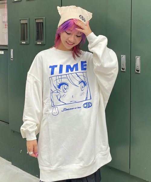 Candy Stripper｜TIME SWEAT ONE-PIECE | Rakuten Fashion(楽天