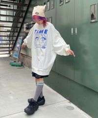 タイムSALE❤CandyStripper ペペスエットワンピース TIME SWEAT ONE-PIECE | Candy Stripper（キャンディ