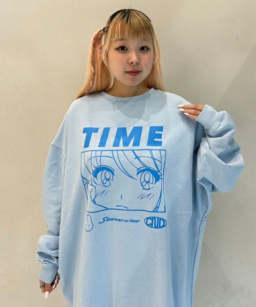 TIME SWEAT ONE-PIECE | Candy Stripper（キャンディ