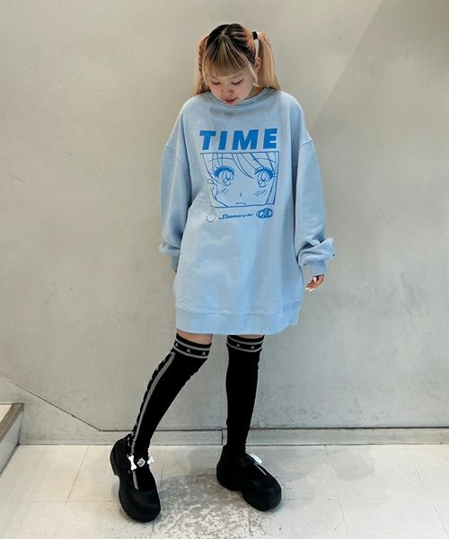 Candy Stripper トレーナー スウェット ワンピース Candy Stripper トレーナー スウェット THE ILL CANDY SWEAT