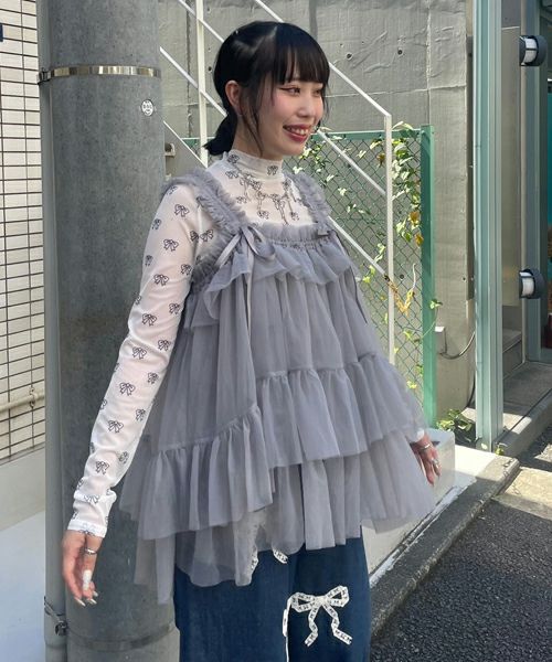 SOCIETY TULLE BABY ドール レディース SOCIETY TULLE BABY DOLL | Candy Stripper（キャンディ
