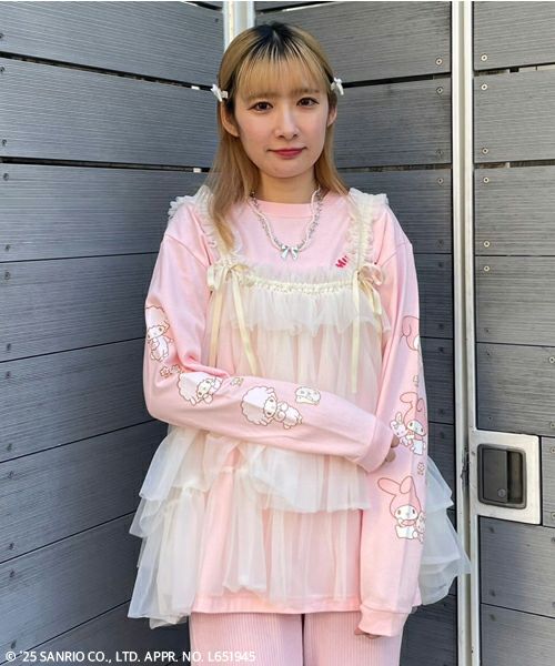 SOCIETY TULLE BABY DOLL | Candy Stripper（キャンディ
